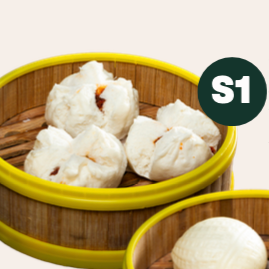 叉烧包 Barbecued Pork Buns