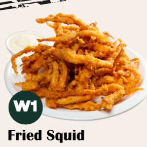 酥炸鱿鱼丝 Fried Squid