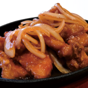 京都肉排 Pork Chops w/ Sweet and Sour Sauce 