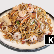 什锦炒⾯ Combination Fried Noodles 