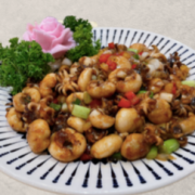 Wok-fried Baby Cuttlefish 酱爆墨鱼仔