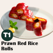 鲜虾红米肠 Prawn Red Rice Roll