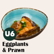 鲜虾酿茄子 Eggplants &amp; Prawn