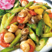 XO醬翡翠帶子 Wok-Fried Scallop w/Veggies