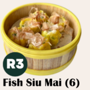 鱼 肉 烧 麦 (6颗 ) Fish Siu Mai (6pcs)